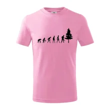 Evolúcia drevorubač - píla a strom