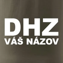 DHZ nápis (názov zboru - vlastný nápis)