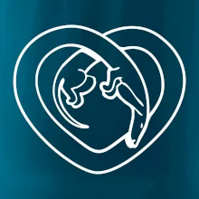 Jazvečík srdca - obrys Jazvečík srdca - obrys