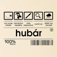 Čiarový kód - Hubár Čiarový kód - Hubár