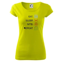 Eat sleep MTB repeat