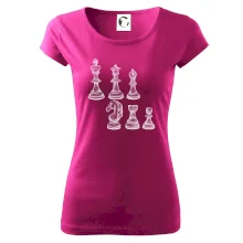 Šachové figúrky kreslené