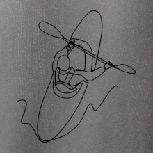 Kajak zhora jedným ťahom Kajak zhora jedným ťahom