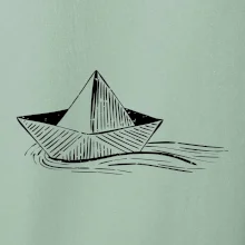 Letná romantika - papierová loďka