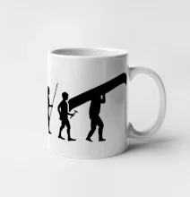 Evoluce kanoe nad hlavou