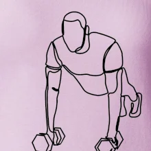 Tréner fitness jedným ťahom