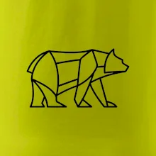 Geometria ľadový medveď chodiaci Geometria ľadový medveď chodiaci