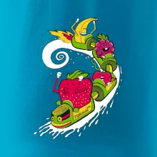 Milkshake vlak kreslený