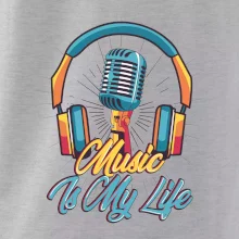 Music is my life slúchadlá Music is my life slúchadlá