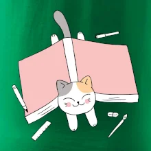 Učenie na štátnice mačka Učenie na štátnice mačka