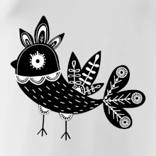 Vtáčik čiernobiely folklór Vtáčik čiernobiely folklór