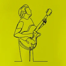 Gitarista jedným ťahom