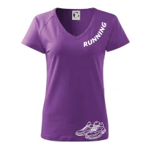 Running nápis šikmo