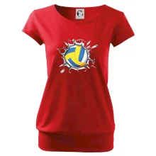 Volejbal lopta v triku Volejbal lopta v triku