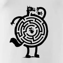 Mačka a myš bludisko