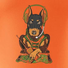 Bojový doberman (Pecka design)