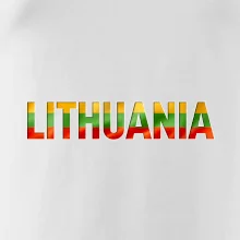 Lithuania - nápis vlajka Lithuania - nápis vlajka
