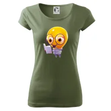 Žiarovka premýšľa nad knihou