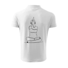 Jóga v sede jedným ťahom