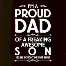 Proud Dad SON
