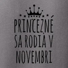 Princezné sa rodia v novembri Princezné sa rodia v novembri