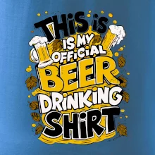 This Is My Official Drinking Shirt - chmel