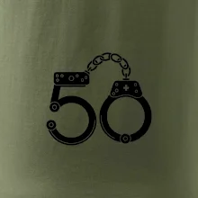 Narodeninové tričko pre policajta - putá 50