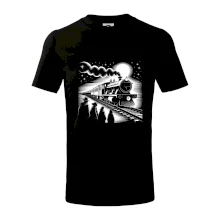 Hogwarts Express čiernobiely