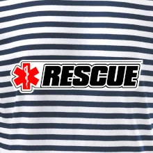 Záchranár rescue kríž červený
