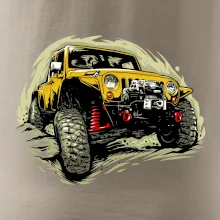 Žltý offroad s navijakom