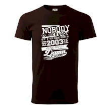 Nobody is perfect - 2003