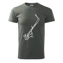 Saxophone nápis Saxophone nápis