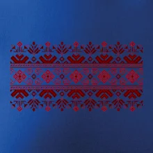 Ukrajinský vzor - červený