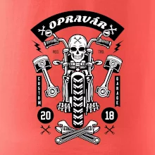 Motorkár  lebka opravár