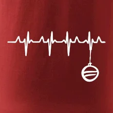 EKG Vianočná ozdoba