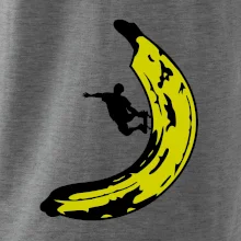 Skateboardista na banánu