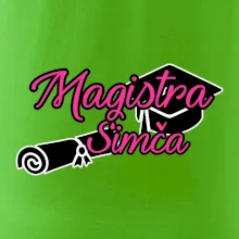Magistra + jméno
