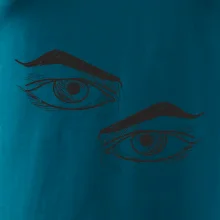 Párový motív - oko naštvané