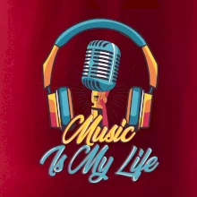 Music is my life slúchadlá