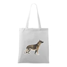 Nemecký ovčiak - hnedý kreslený