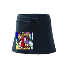 Vitráž - Ježiš a kríž