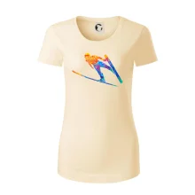 Skokan na lyžiach splash