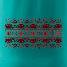 Ukrajinský vzor - červený