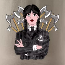 Sekery - holka v čiernom (Pecka design)