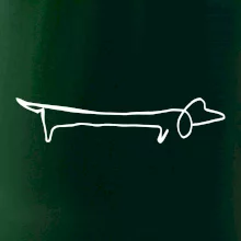 Jazvečík - kreslený