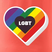 LGBT srdce dúhové