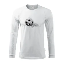 Futbalová lopta - kresba ceruzkou Futbalová lopta - kresba ceruzkou