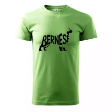 Bernese Mountain Dog nápis v tele
