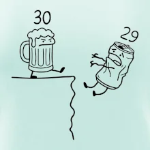 Pivo narodeniny - útes 30 rokov