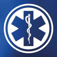 Rescue logo samostatné guľaté